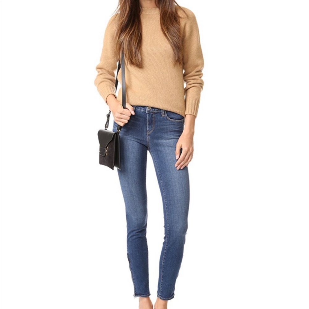 L’Agence Chanelle Mid Rise Skinny Jean Zipper 27 - Picture 4 of 7